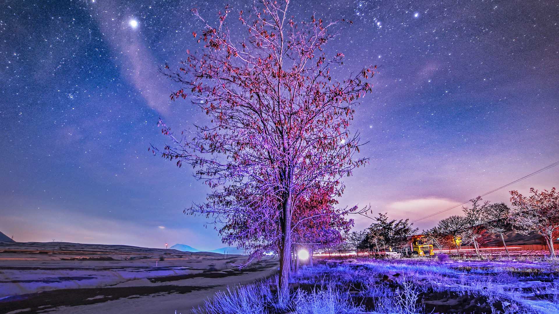 Bitlis’te Kış Geceleri Yıldız Manzaralarıyla Büyülüyor