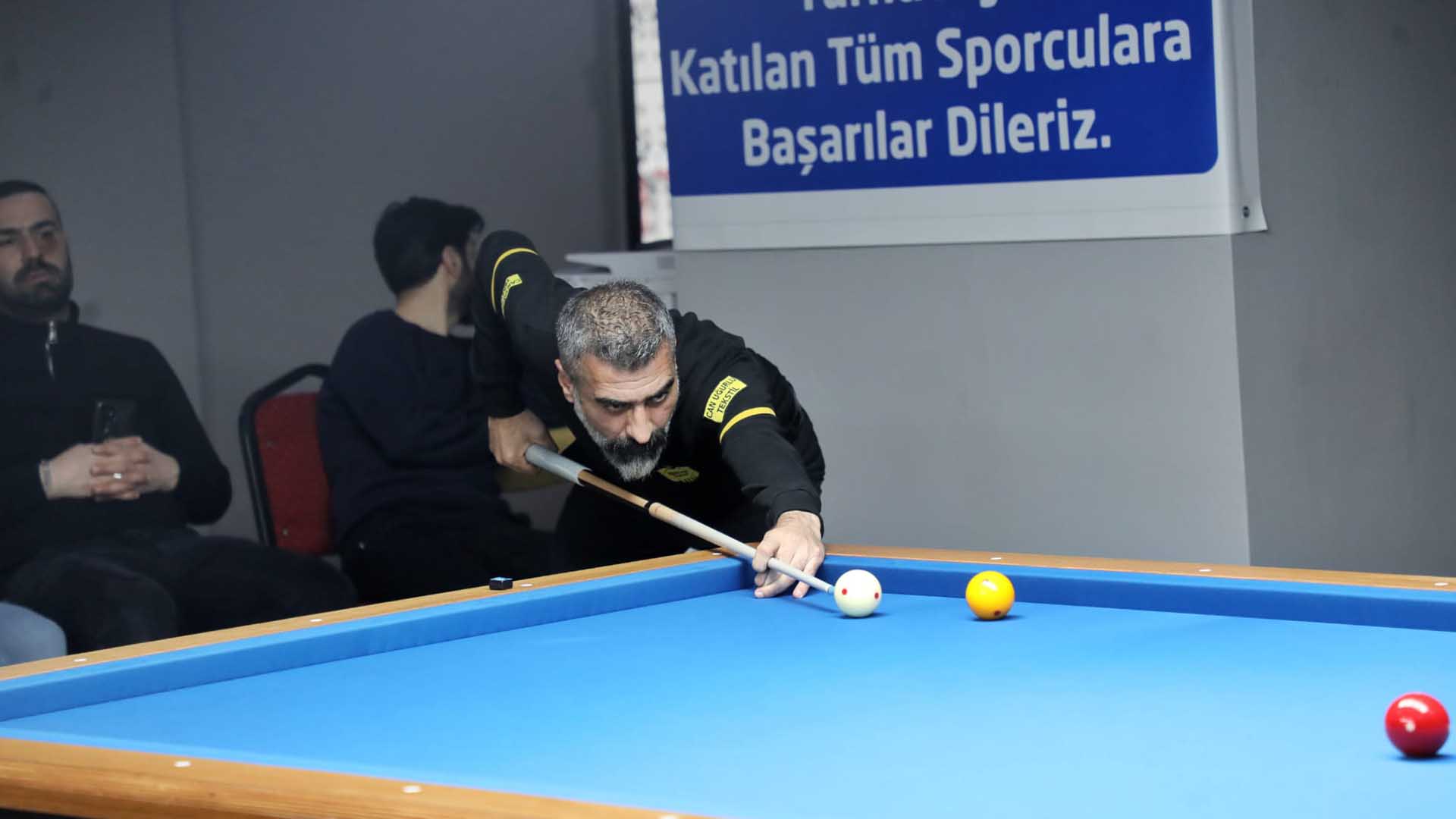 Üç Bant Bilardo Bitlis İl Şampiyonası 1. Etabı Tamamlandı 4