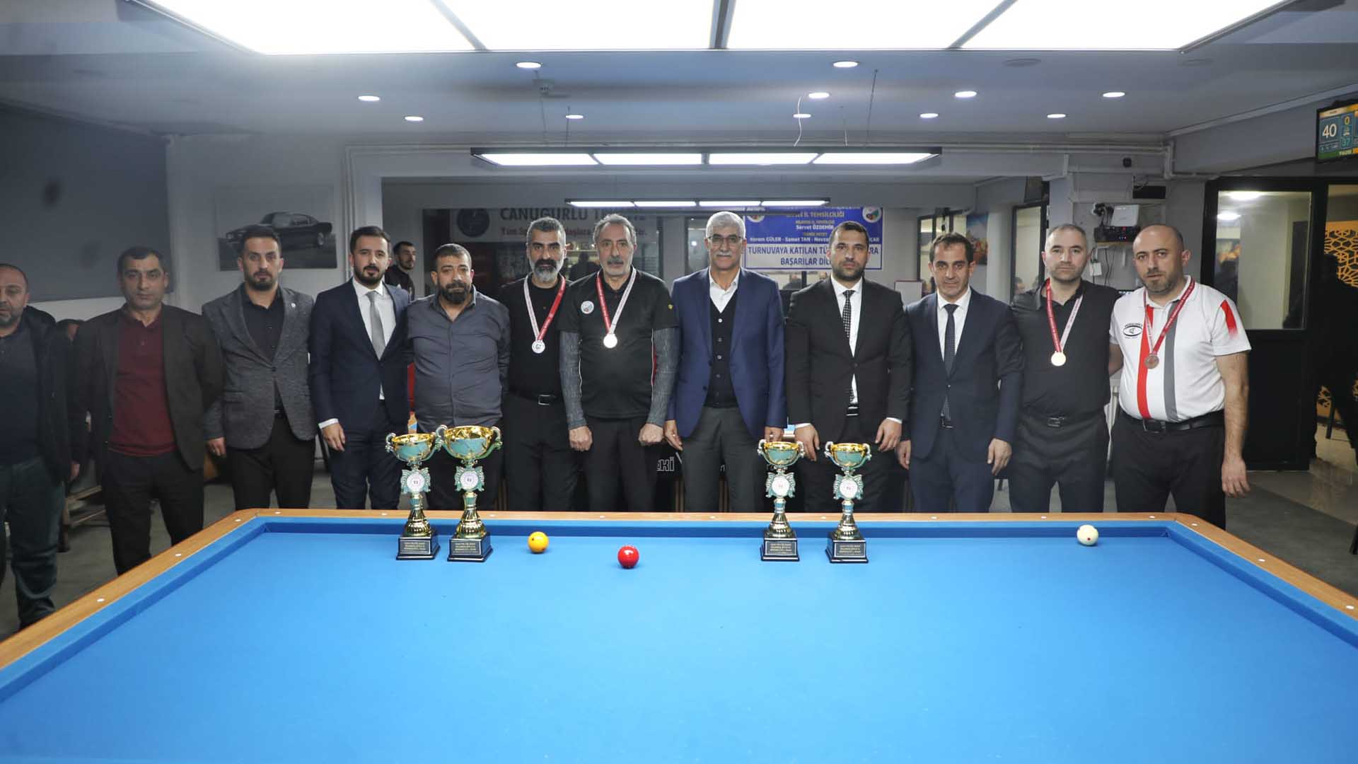 Üç Bant Bilardo Bitlis İl Şampiyonası 1. Etabı Tamamlandı 7