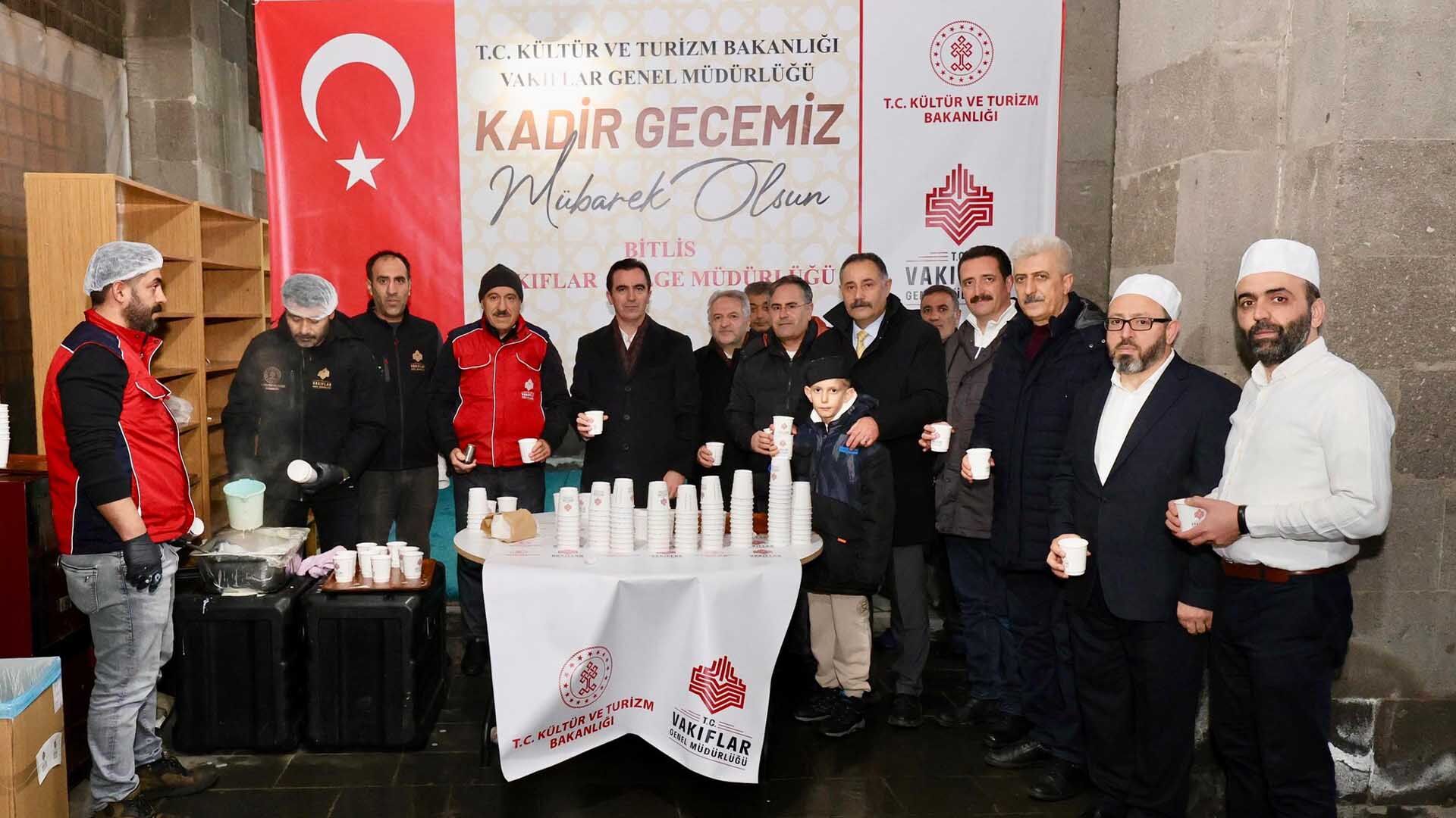 Bitlis Ulu Camii’nde Kadir Gecesi Programı Düzenlendi