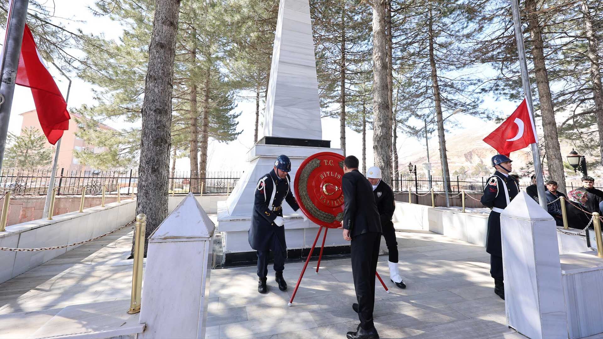 Bitlis’te 18 Mart Şehitleri Anma Günü Tören Ve Mevlid Programı Düzenlendi 2
