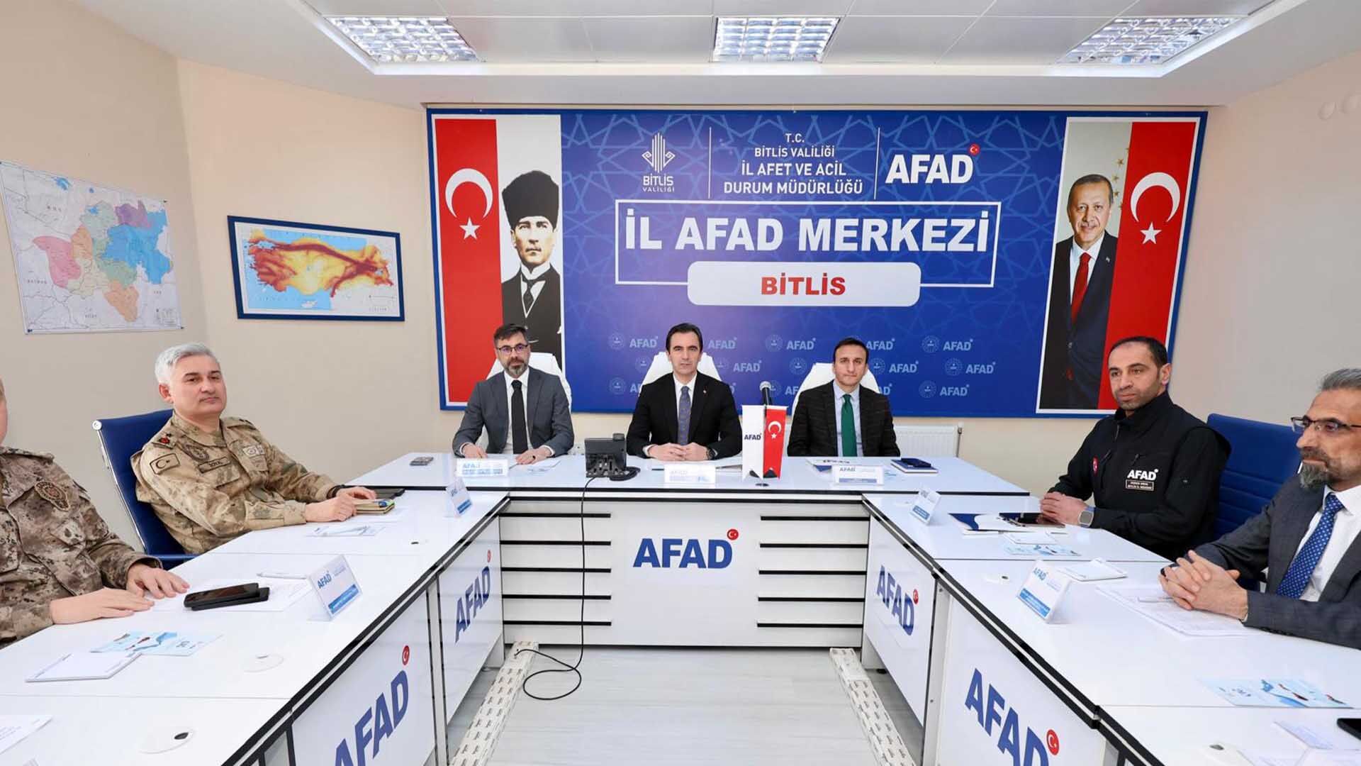 Bitlis’te Nefes Kesen Çığ Tatbikatı 1