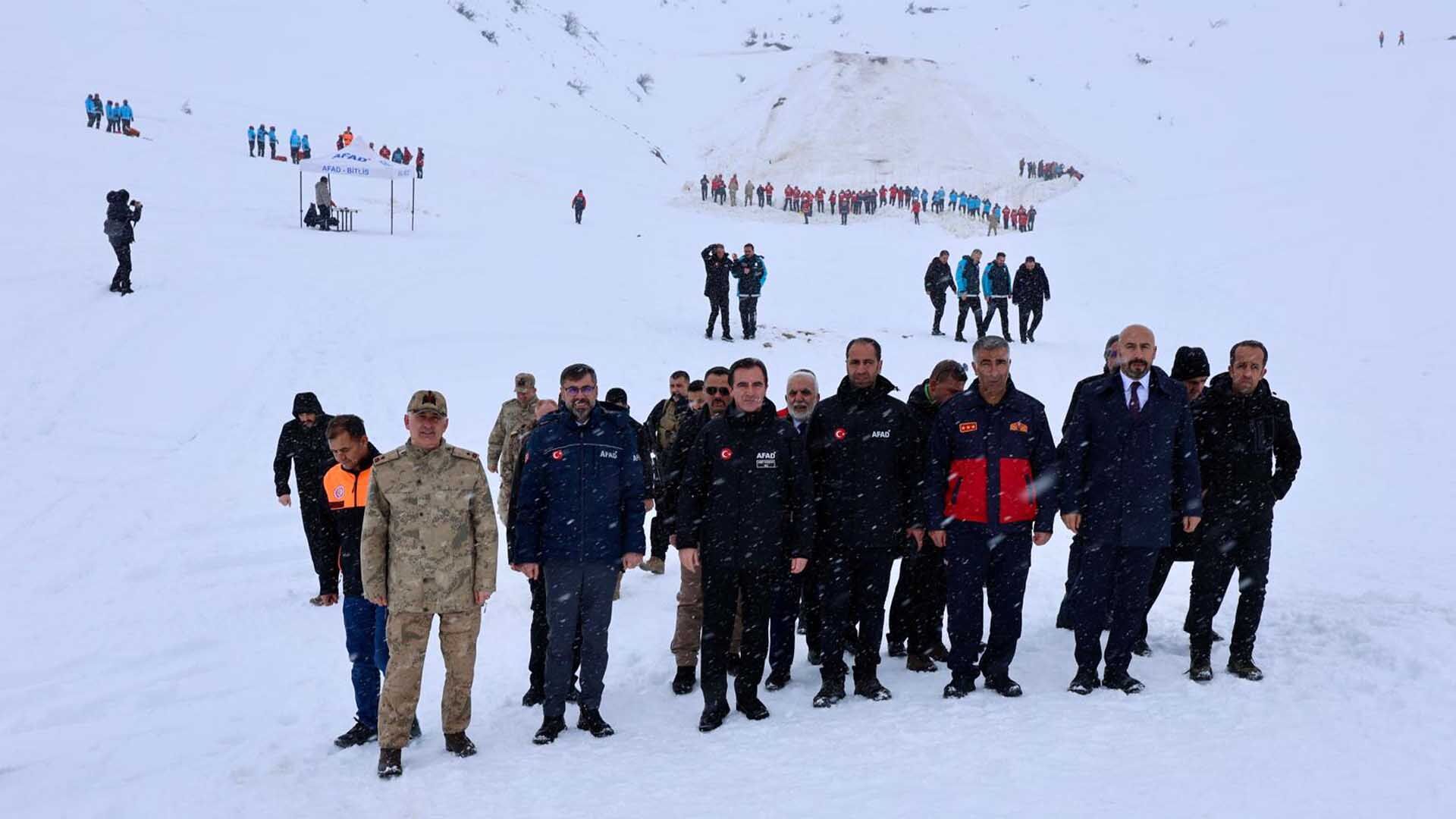Bitlis’te Nefes Kesen Çığ Tatbikatı 2
