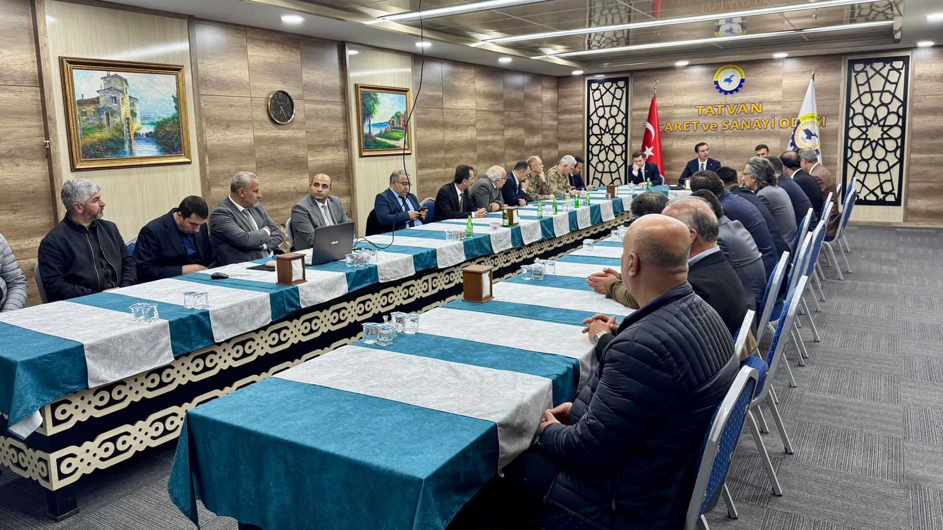 Bitlis’te Sanayi Ve Ticaret Toplantısı, Hedef Güçlü Yatırım Ve Üretim 2