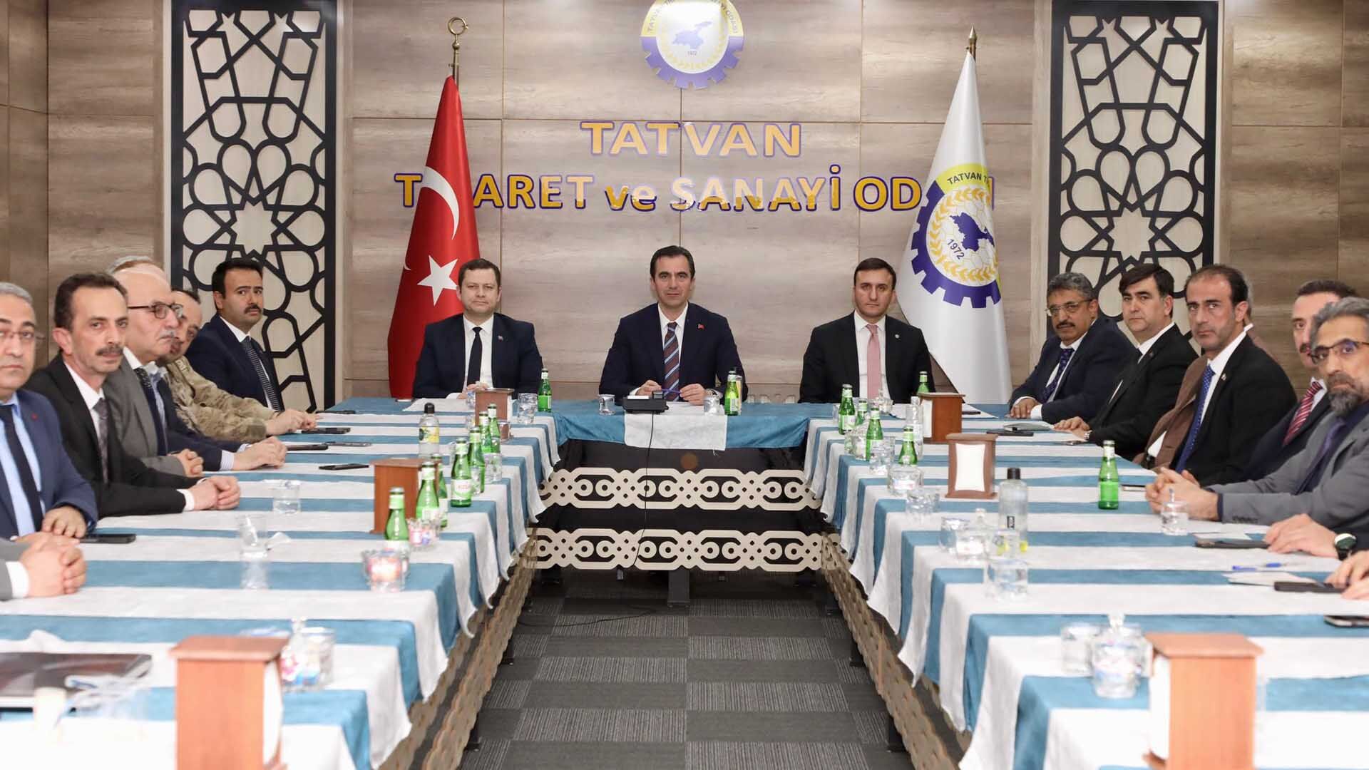 Bitlis’te Sanayi Ve Ticaret Toplantısı, Hedef Güçlü Yatırım Ve Üretim