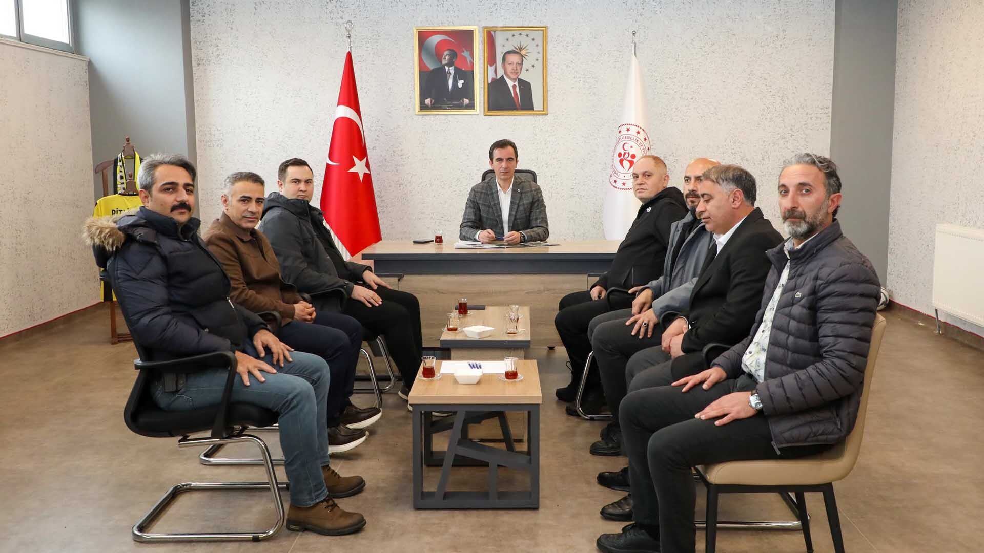 Bitlis’te Spor Güvenliği Masaya Yatırıldı