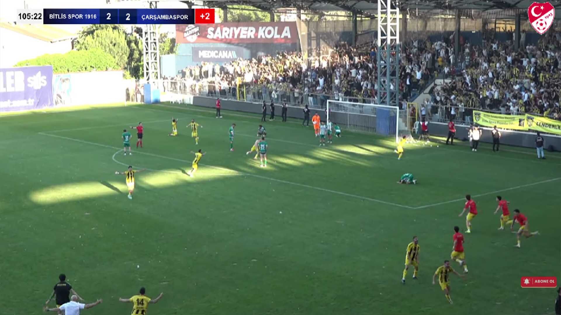 Bitlis Spor 3. Lig'de!