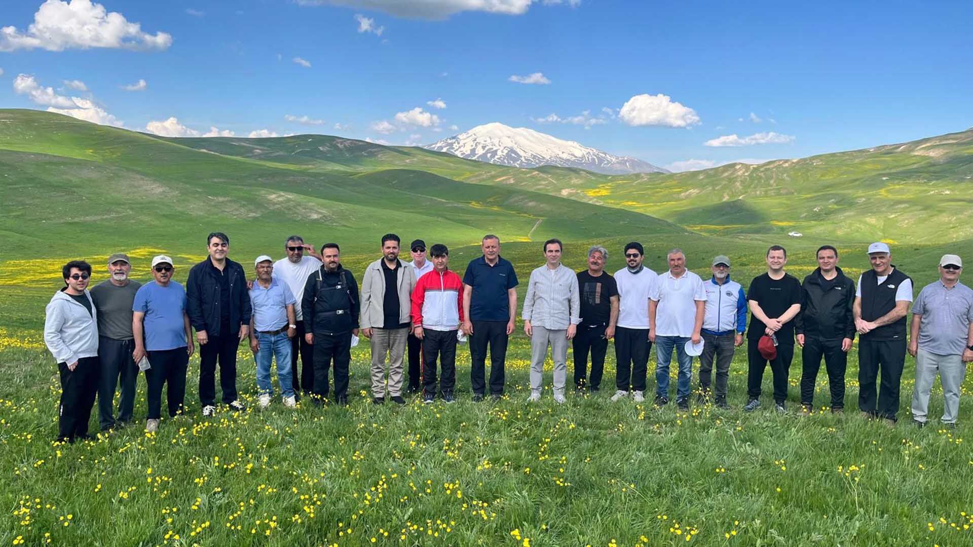 Bitlis Sütey Yaylası’nda Doğa Yürüyüşüne Düzenlendi