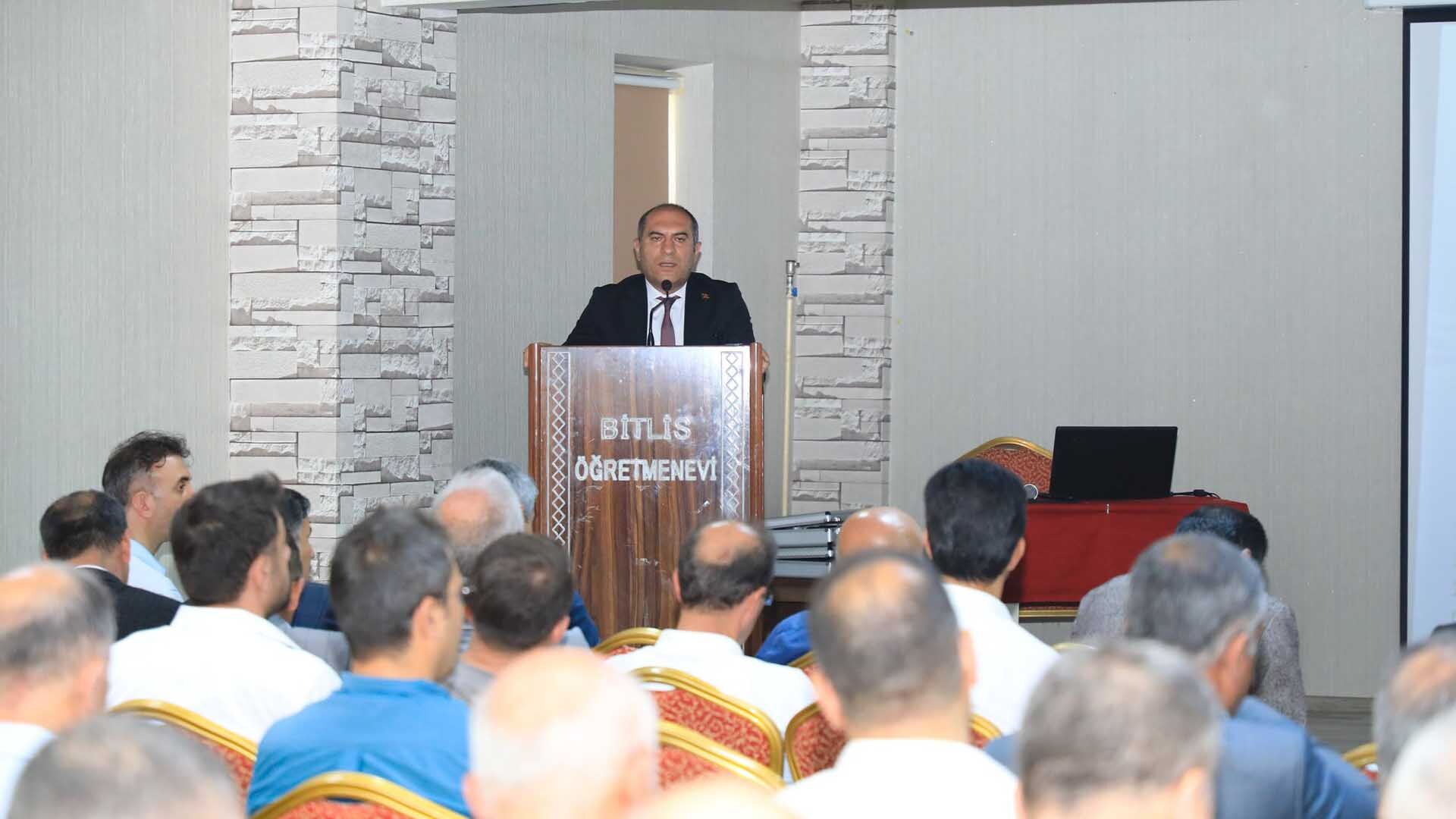 Bitlis'te Eğitim Gündemi Masaya Yatırıldı, Yeni Dönem Hazırlıkları Değerlendirildi 1
