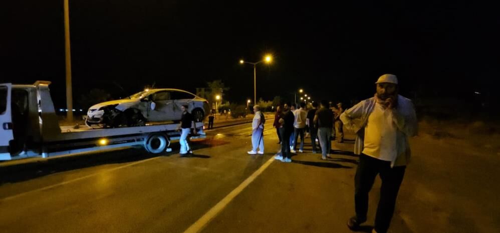 Bitlis Yolunda Otomobil Takla Attı Bir Yaralı 1