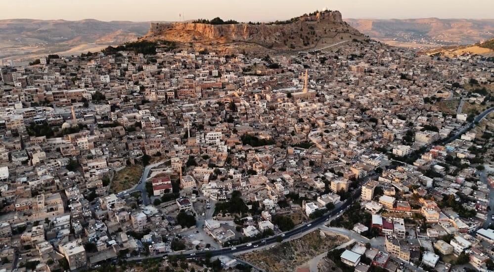 Mardin'in Tarihi Dokusu Havadan Görüntülendi 3