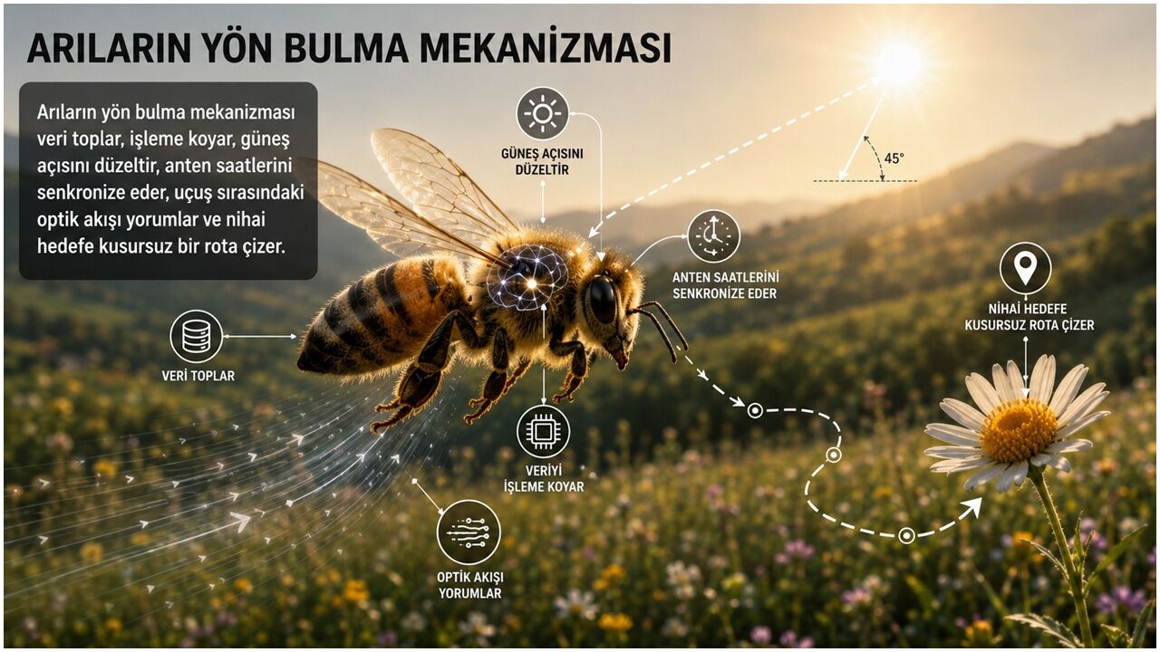 Bal arılarının akıl almaz şekilde istişare ile yer tespiti!
