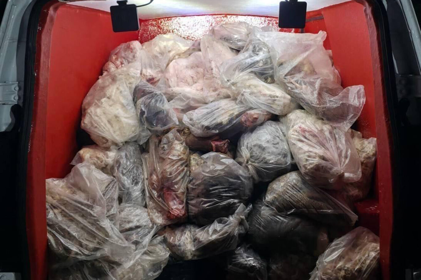 Diyarbakır'da 820 kilogram sağlıksız sakatat ele geçirildi