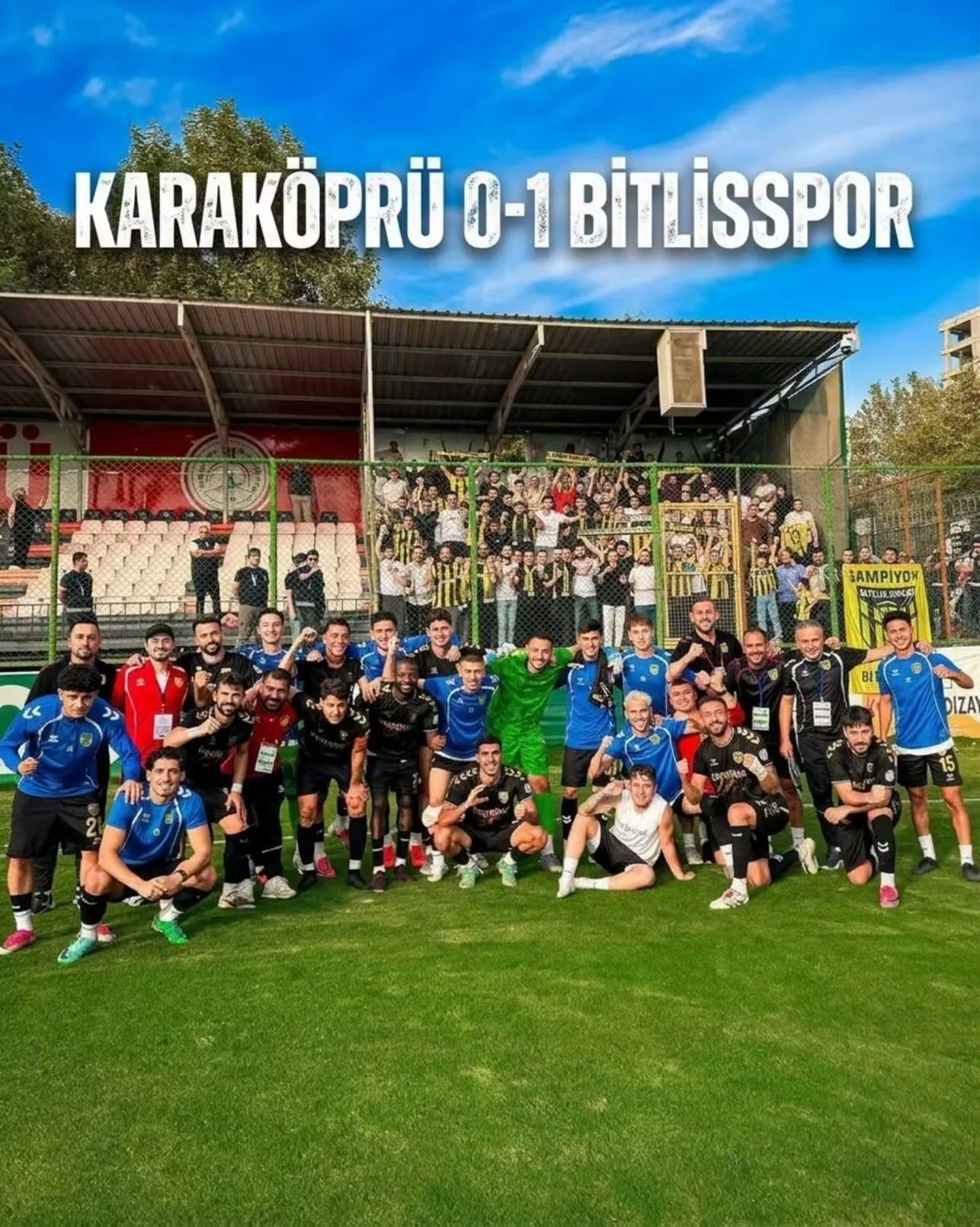 Bitlis Spor, Karaköprü Deplasmanından 3 Puanla Döndü