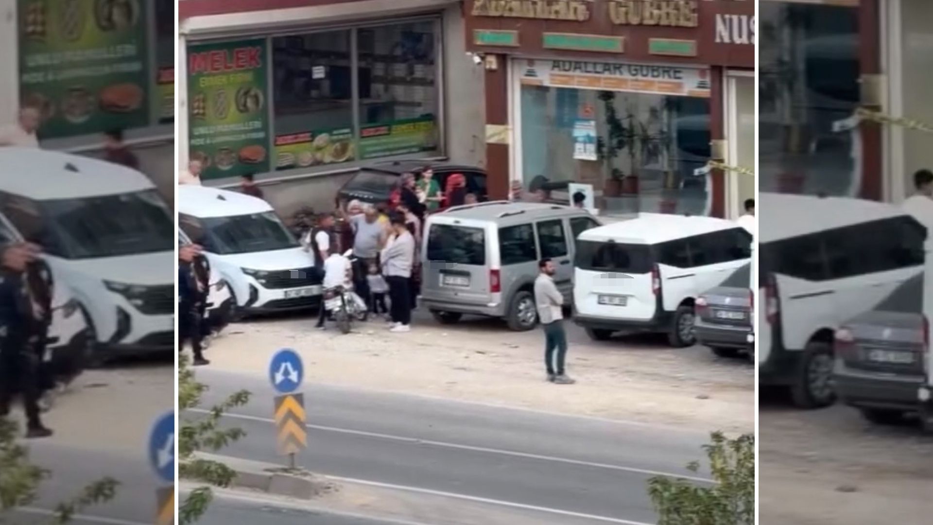 İş Yerine Araçtan Silahlı Saldırı!