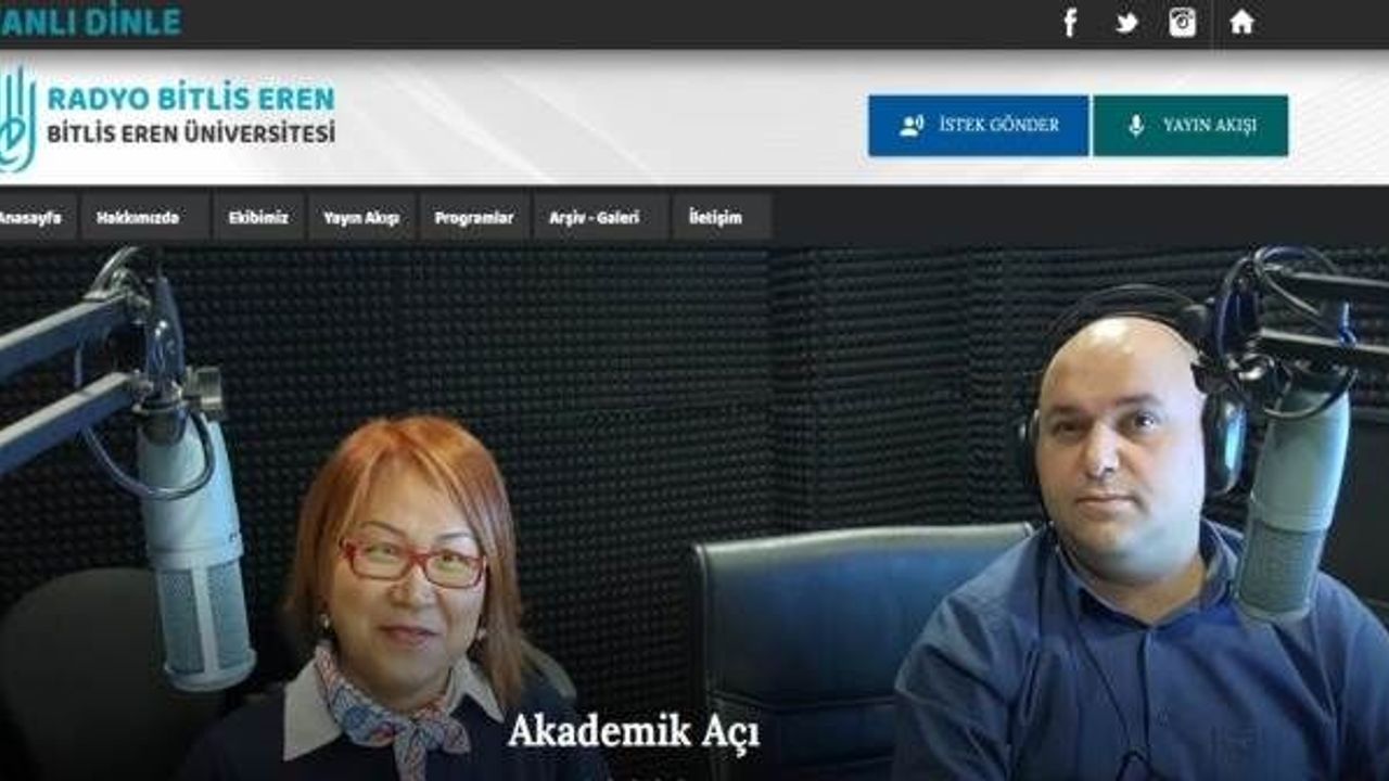BEU Radyosu'nun Web Sitesi yayın hayatına başladı - Bitlis Haber - Bit