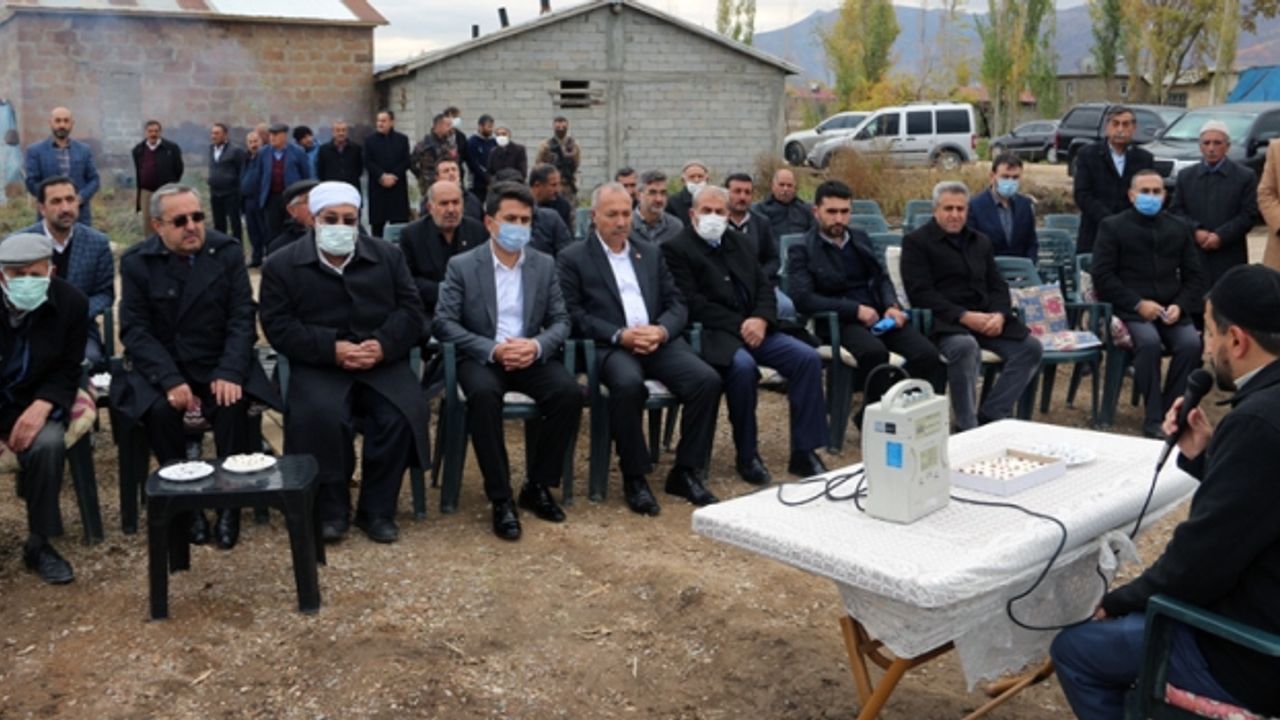 Güroymak’ta cami temel atma töreni düzenlendi