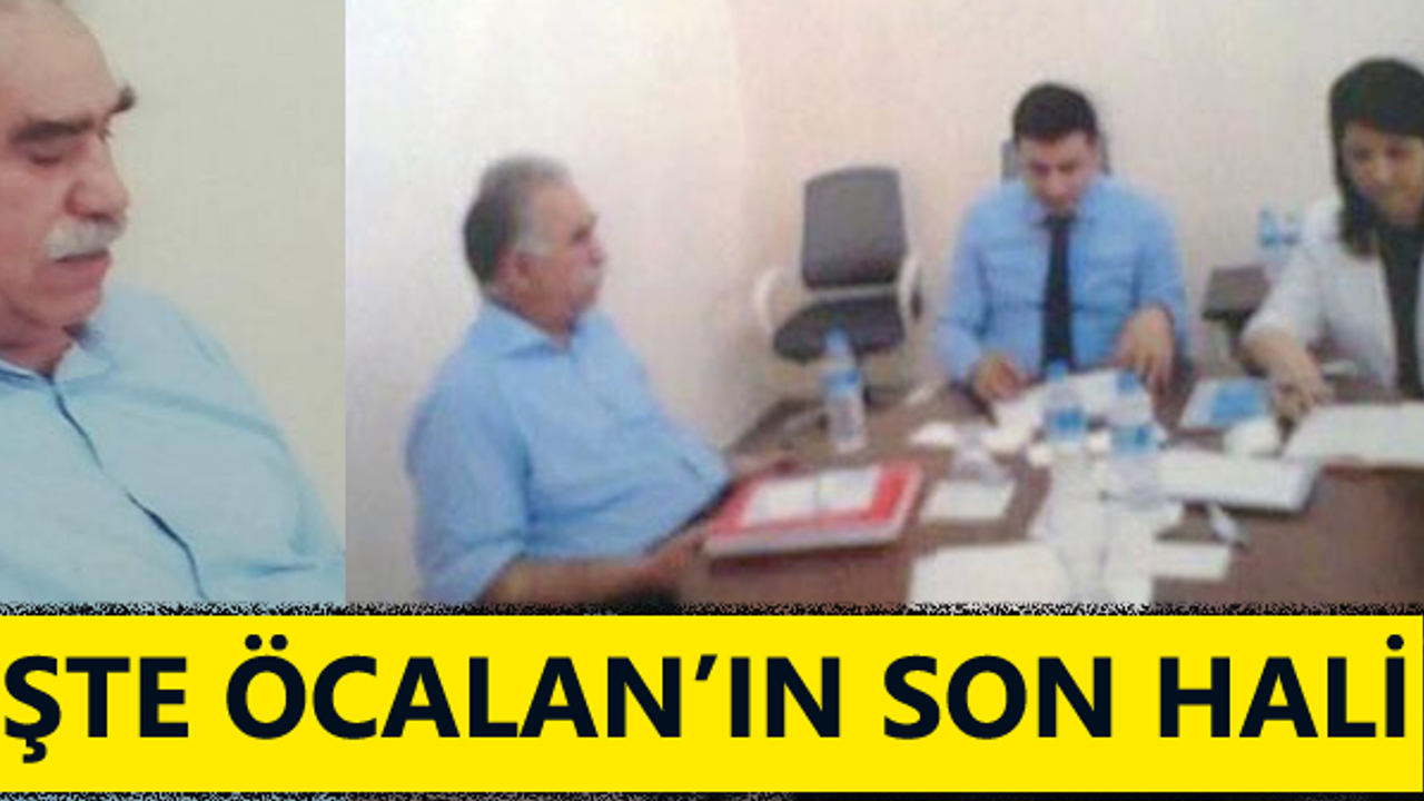 Öcalan'ın Son Fotoğrafları Paylaşıldı