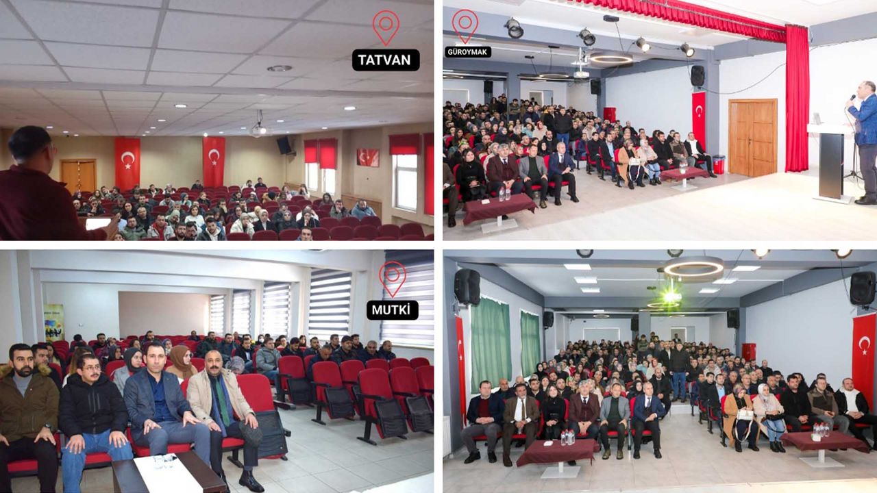 Bitlis’te Okul ve Kurum Personeline Bağımlılıkla Mücadele Eğitimi