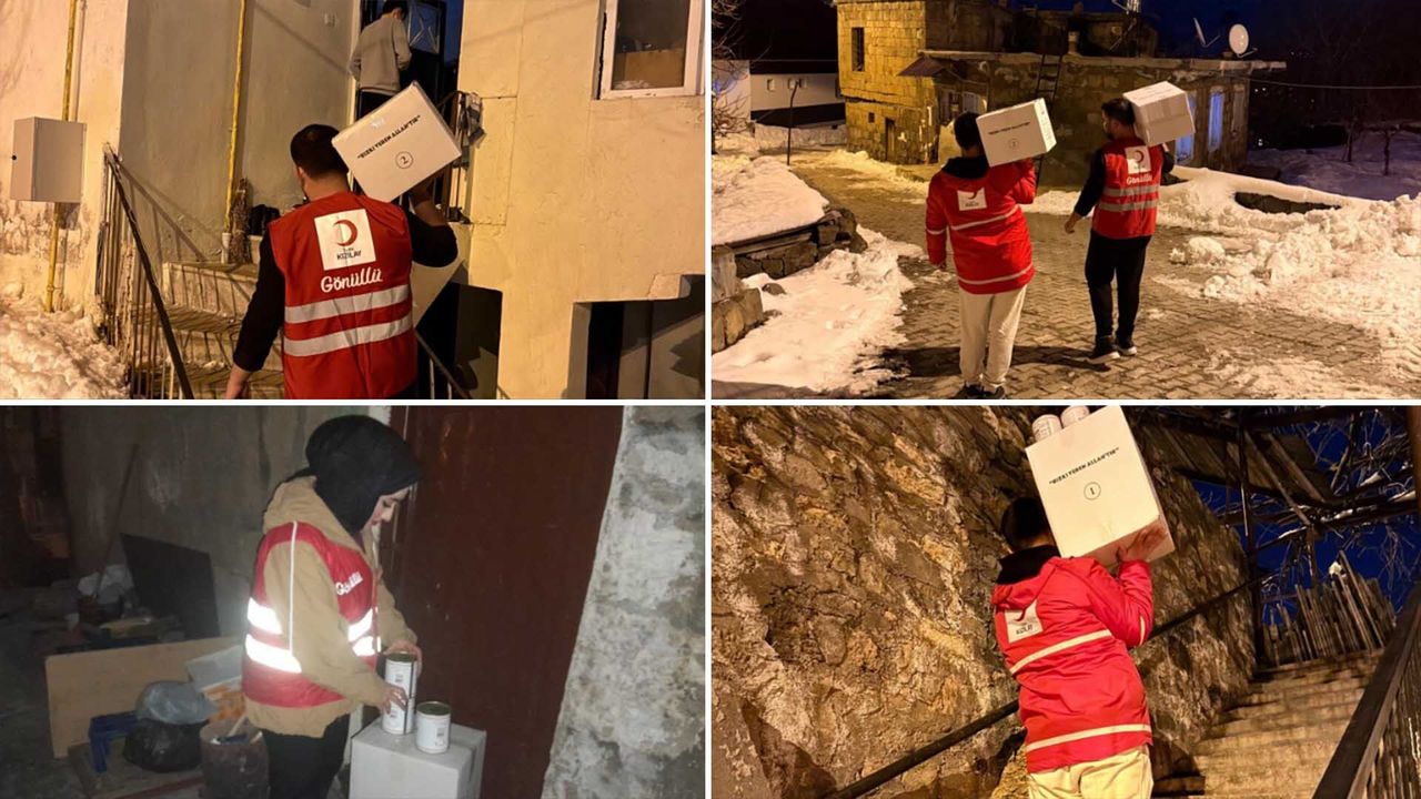 Bitlis'te İhtiyaç Sahiplerine Yardım Eli