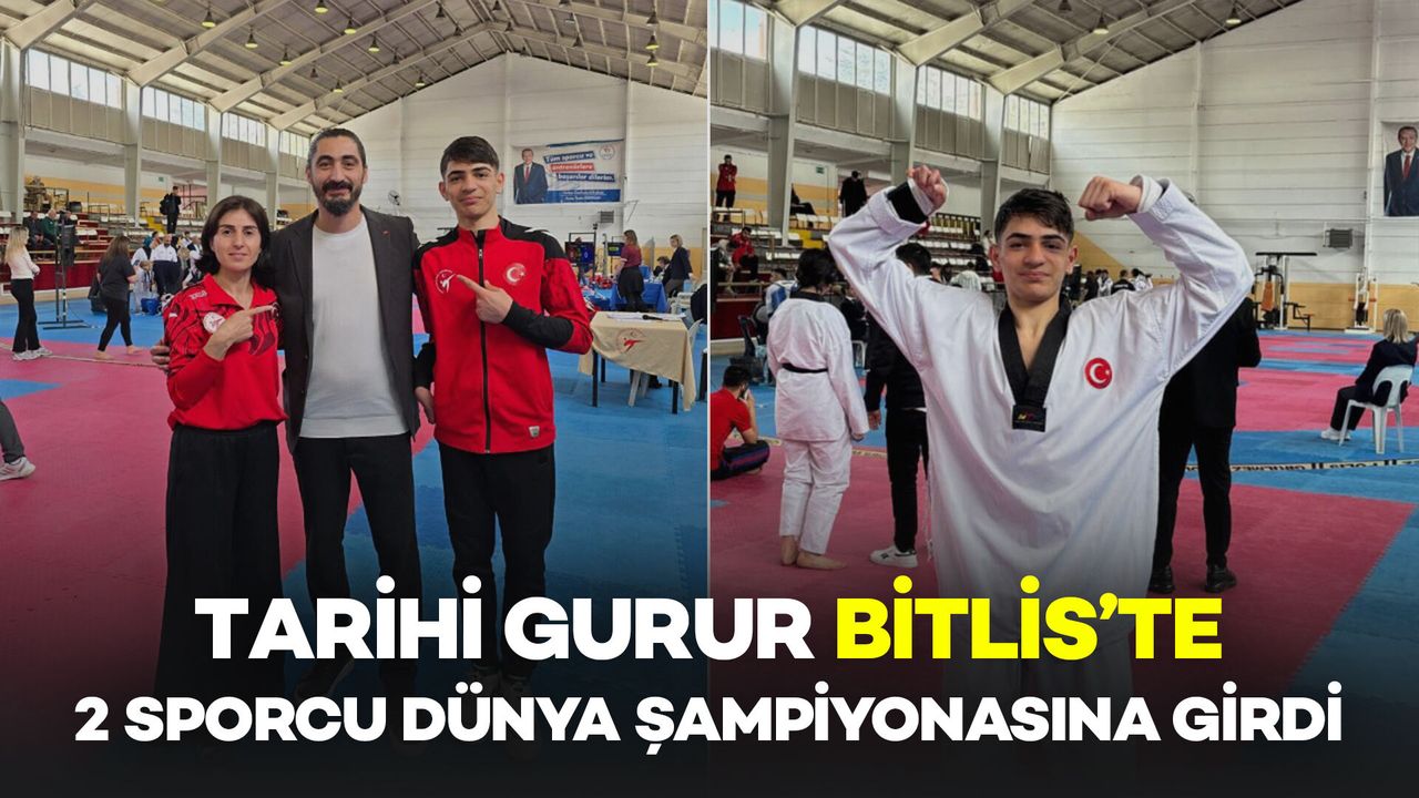 Tarihi Gurur Bitlis’te: 2 Sporcu Avrupa Şampiyonasını Kazandı