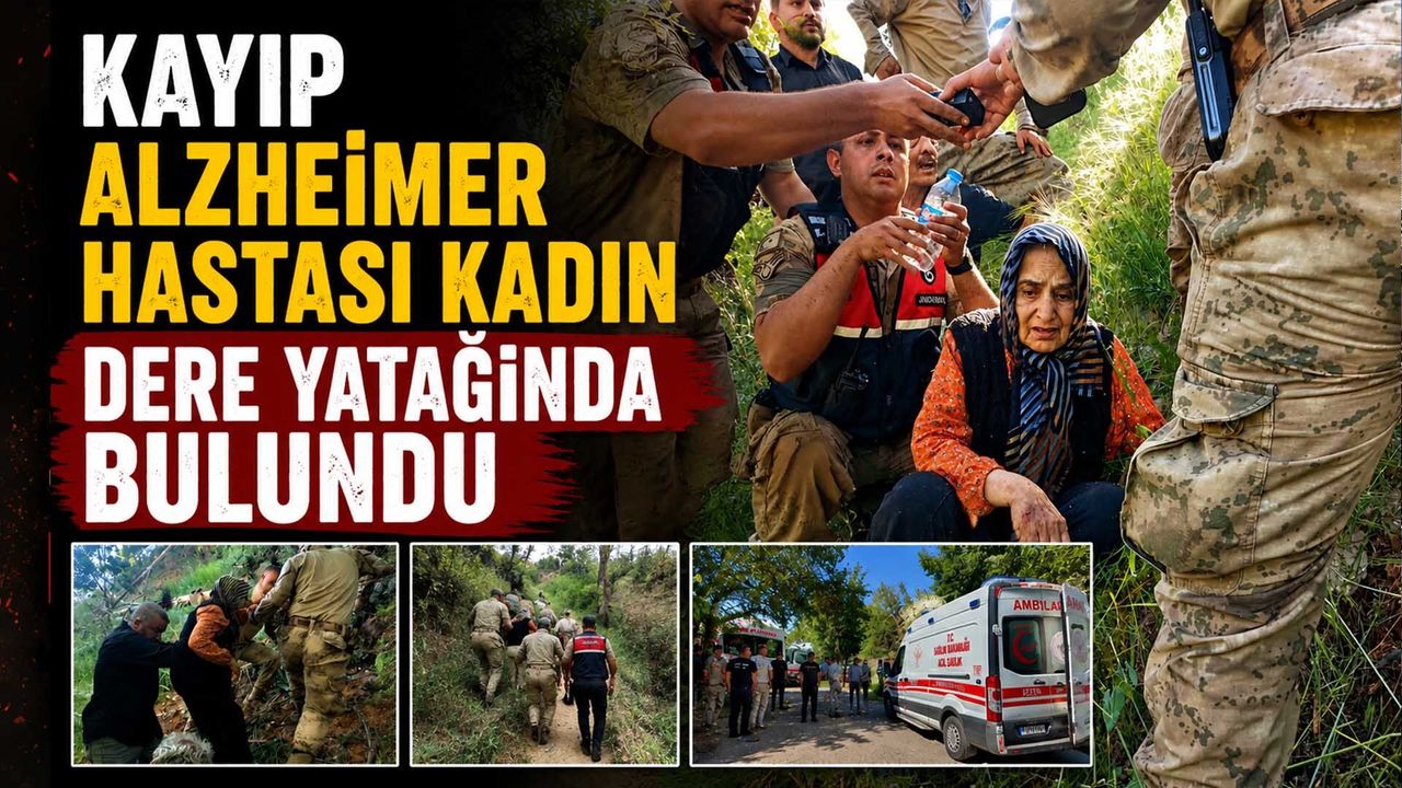 Kayıp Alzheimer Hastası Kadın Dere Yatağında Bulundu