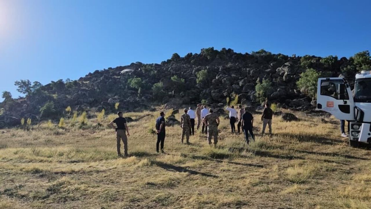 Bitlis'te çıkan yangında 500 dönümlük alan kül oldu