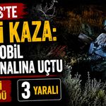 Bitlis'te feci kaza: Otomobil su kanalına uçtu, 1 kişi öldü, 3 yaralı
