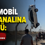 Otomobil su kanalına düştü: Vatandaşlar 5 kişi için seferber oldu