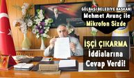 Gölbaşı Belediye Başkanı Mehmet Avunç İle Röportaj