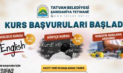 Bitlis'te Kürtçe, İngilizce ve Robotik Kodlama Kurs Başvuruları Başladı