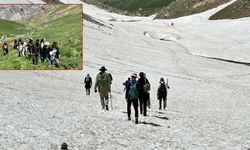 Cilo Dağları'nda 20 Bin Yıllık Buzullarda Saatlerce Yürüdüler