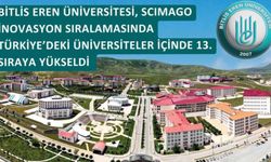 BEÜ, SCIMAGO İnovasyon Sıralamasında Türkiye'de 13. Sıraya Yükselerek Büyük Başarı Elde Etti