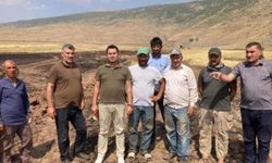 Bitlis'te hasat sırasında çıkan yangında 4 hektar alan küle döndü