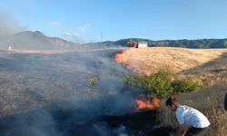 Kırsal Alanda Çıkan Yangın Büyümeden Söndürüldü