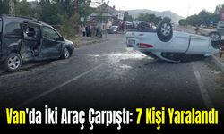 Van'da İki Araç Feci Çarpıştı: 7 Kişi Yaralandı