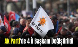 AK Parti'de 4 İl Başkanlığına Yeni İsimler Atandı