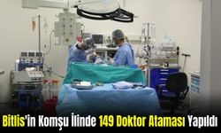 Bitlis'in Komşu İlinde 149 Doktor Ataması Yapıldı