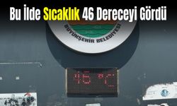 Bu İlde Termometreler 46 Dereceyi Gördü