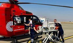 2 Günlük Bebek İçin Helikopter Ambulans Havalandı