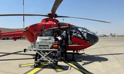 52 Günlük Umut Bebek İçin Ambulans Helikopter Havalandı