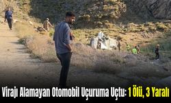 Otomobil Virajı Alamayınca Uçuruma Uçtu: 1 Ölü, 3 Yaralı