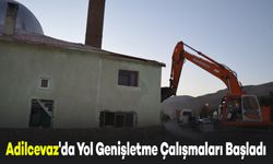 Adilcevaz'da Yol Genişletme Çalışmaları Başladı