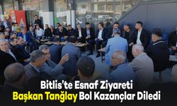 Bitlis’te Esnaf Ziyareti: Başkan Tanğlay, Bol Kazançlar Diledi