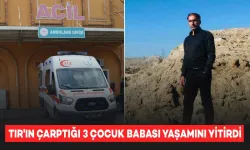 TIR'ın Çarptığı 3 Çocuk Babası Hayatını Kaybetti