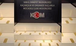 Van'da 66 Milyon TL Değerinde Kaçak Altın Ele Geçirildi