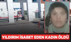 Evine Dönmek İsteyen Kadına Yıldırım Çarpması Sonucu Hayatını Kaybetti