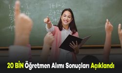 20 Bin Sözleşmeli Öğretmen Alımı Mülakat Sonuçları Açıklandı