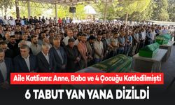 Anne, Baba ve 4 Çocuğu Katledilmişti: 6 Tabut Yan Yana Dizildi