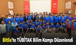 Ahlat İlçesinde TÜBİTAK Bilim Kampı Düzenlendi